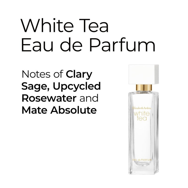 Elizabeth Arden White Tea Women's Perfume Gift Set, 3-Piece Mini Fragrance Discovery Set, Includes Eau de Parfum and Eau de Toilette, Travel Sized, 3 count (Pack of 1)