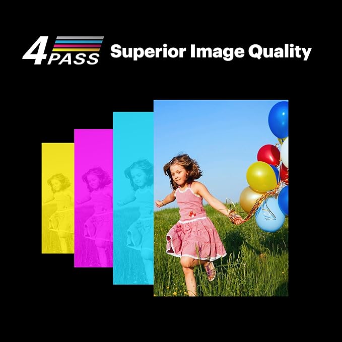 KODAK Dock Plus 4x6'' Photo Printer, 50 Sheets Gift Bundle, Docking & Bluetooth Smartphone Printer for iPhone & Android, Instant Color Prints, 4PASS Dye Sublimation