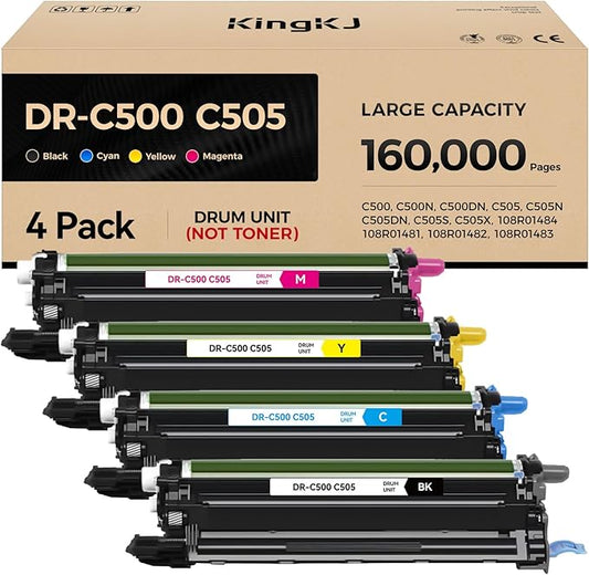 KingKJ C500 C505 Drum Unit 4-Pack