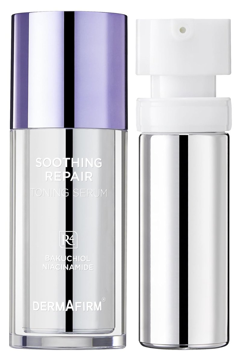 Soothing Repair Toning Serum with Niacinamide & Peptides - 1.01 fl oz | Calming Facial Serum for All Skin Types