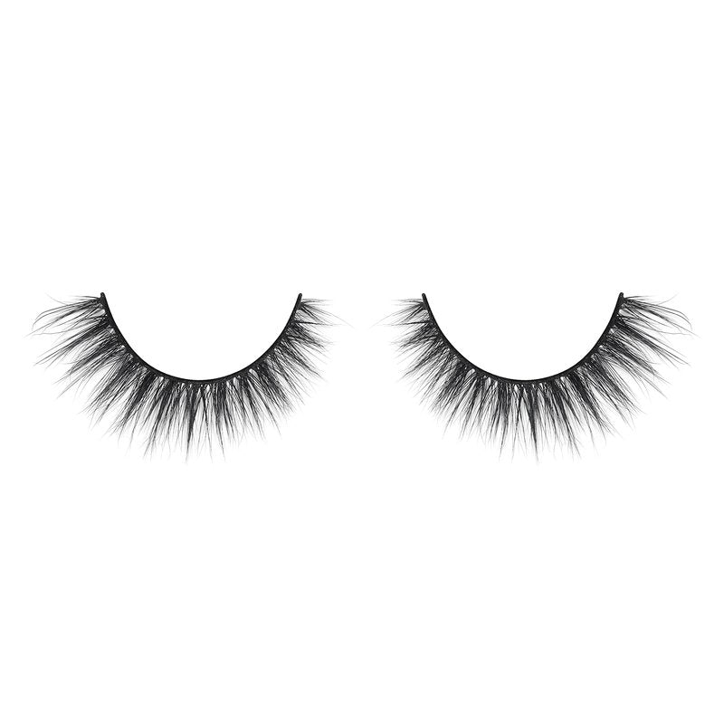 Lilly Lashes Everyday Bare it All Natural Lashes, Faux Mink Natural Eyelashes, False Eyelashes Everyday Use, Cat Eye Lashes, Individual Lashes Reusable up to 20x, No Lash Glue Included (13mm)