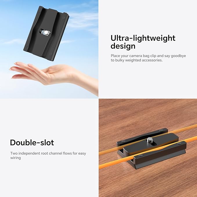 YAMCOWL Camera Cable Lock Clamp,DSLR Camera Digital USB Cable Lock Clip Clamp HDMI Protector DSLR Cable Clamp smallrig Tool