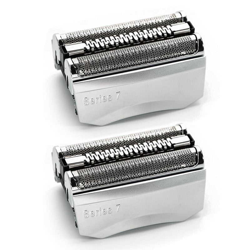 Series 7 70S Replacement Shaver Heads Compatible with Braun Series 7 Electric Razors, 70S Blades for Braun s7 Replacement Foil and Cutter 720cc, 730cc, 735s, 750cc, 760cc, 790cc