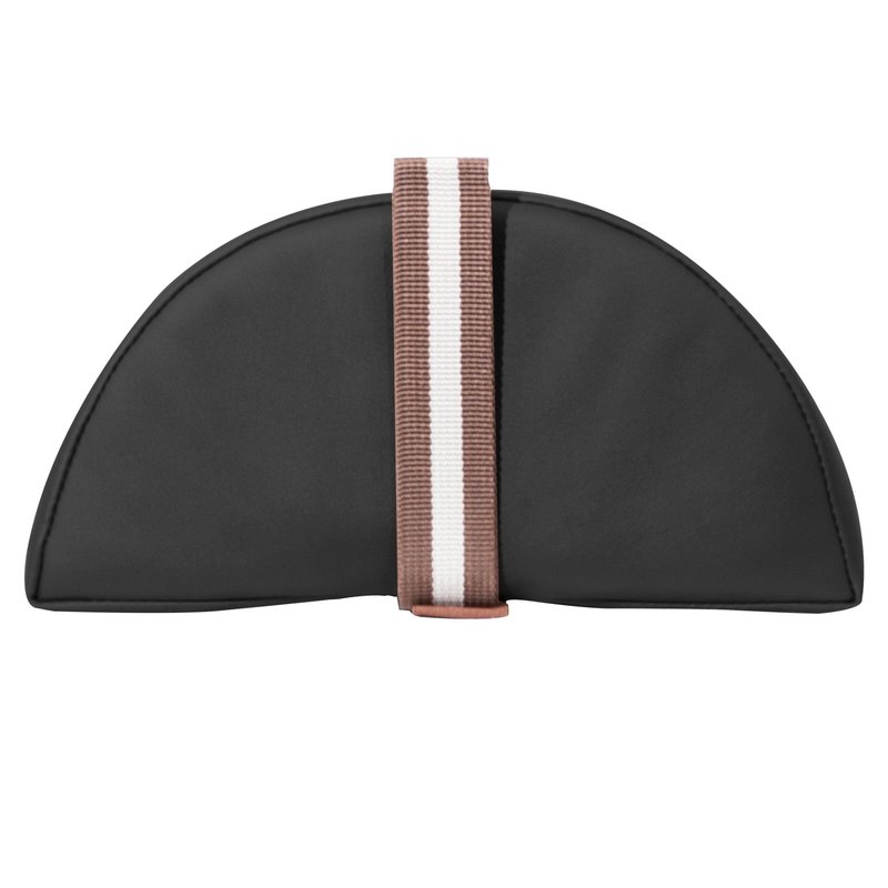 Master Massage 6"x26" Large Half Round Bolster Pillow – Black, Semi-Round Cushion for Massage Tables, Yoga, and Physical Therapy