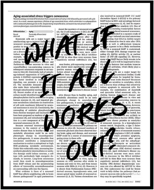 What If It All Works Out | Retro Newspaper Print Wall Art - Vintage Typography Decor 8x10 Inches Unframed
