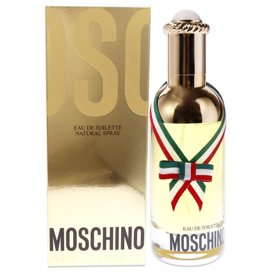 MOSCHINO By For Women. Eau De Toilette Spray 2.5 Ounces, Multicolor