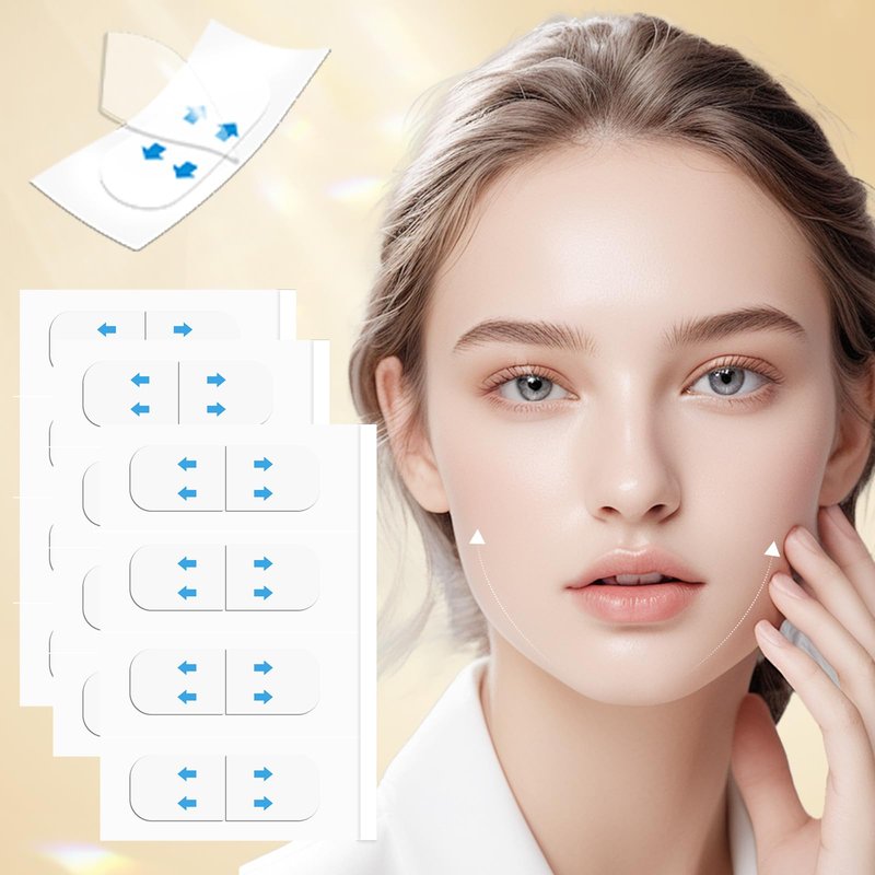 Face Tape Lifting Invisible,Neck Tape Lifting Invisible,Face Lift Tape,140PCS Face Tape Lifting Invisible Tightening