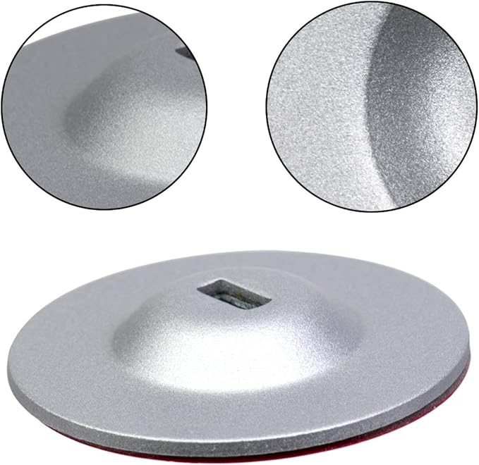 I3C Anchor Plate Adhesive Security Plate, Laptop Lock Plate with Slot, Universal Lock Plate for Laptop, Monitor, Smart Phone,Tablet, Other Electronic Products 4 Pack (Silver)