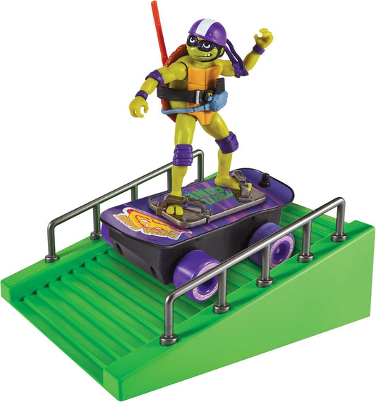 Playmates Toys - Teenage Mutant Ninja Turtles Donatello Skateboard Figure with Accessories | Exclusive Edition