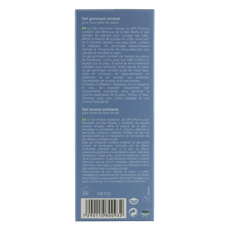 Dead Sea Minerals Peeling Gel for All Skin Types - 50ml (1.7 oz) Natural Exfoliator