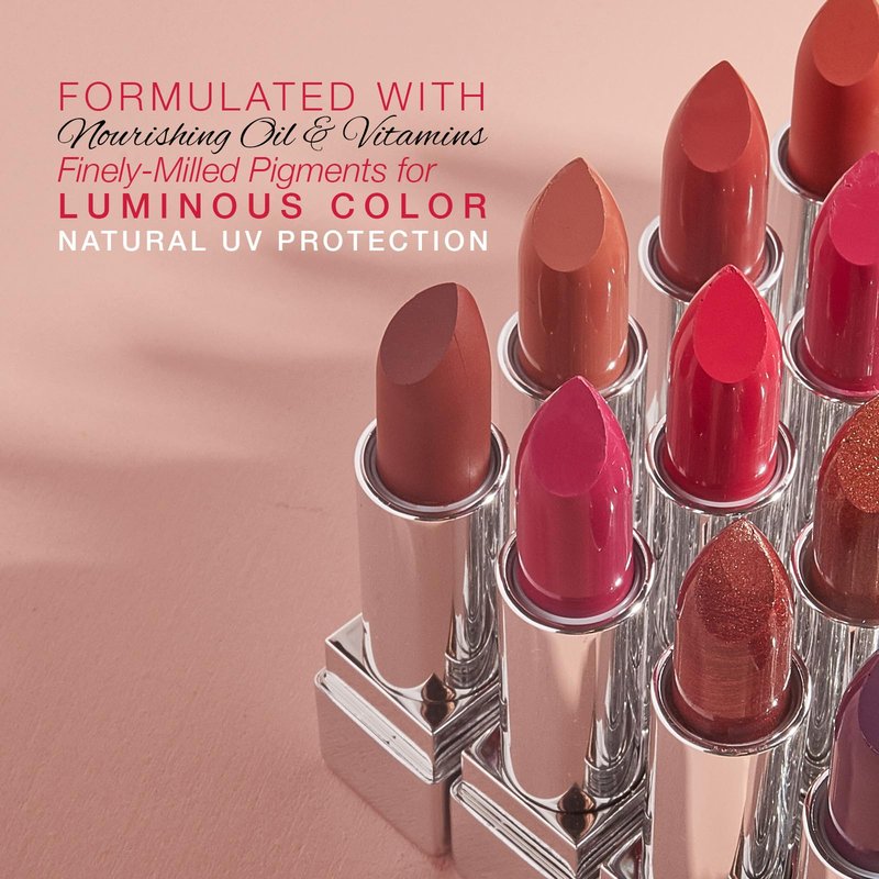 bellapierre Matte Lipstick – Long-Lasting Mineral Lip Color with Vitamins C & E, Nourishing Formula, Natural Matte Finish, Clean, Paraben-Free, Cruelty-Free – 0.12 oz – Antique Pink