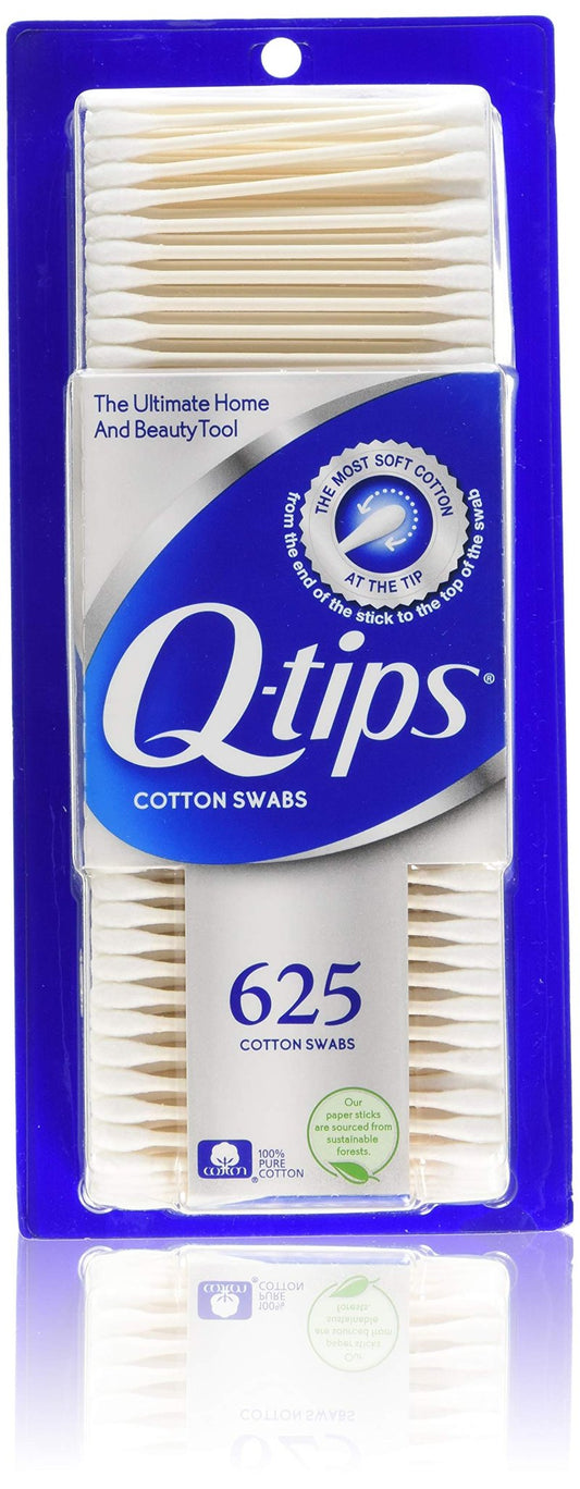 Q-tips Swabs 625 Each (Pack of 5)