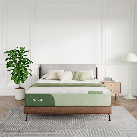 Novilla 12 Inch Queen Mattress Queen Size Memory Foam Mattresses in a Box for Pressure Relief & Cool Sleep Medium Firm Comfortable and Supportive