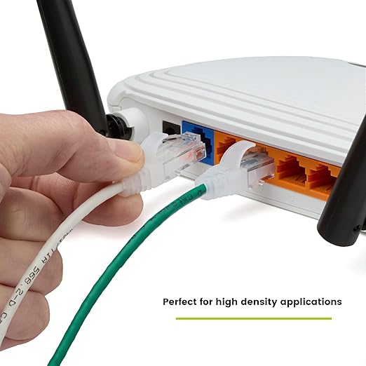 TRUECABLE Cat6 Component Rated Patch Cable, Unshielded (U/UTP), 5ft, Green, 28AWG Stranded Pure Copper, Snagless 10G High-Speed Ethernet Cable, PoE++ 4PPoE 100W, UL Listed, RoHS-3, 1 Pack