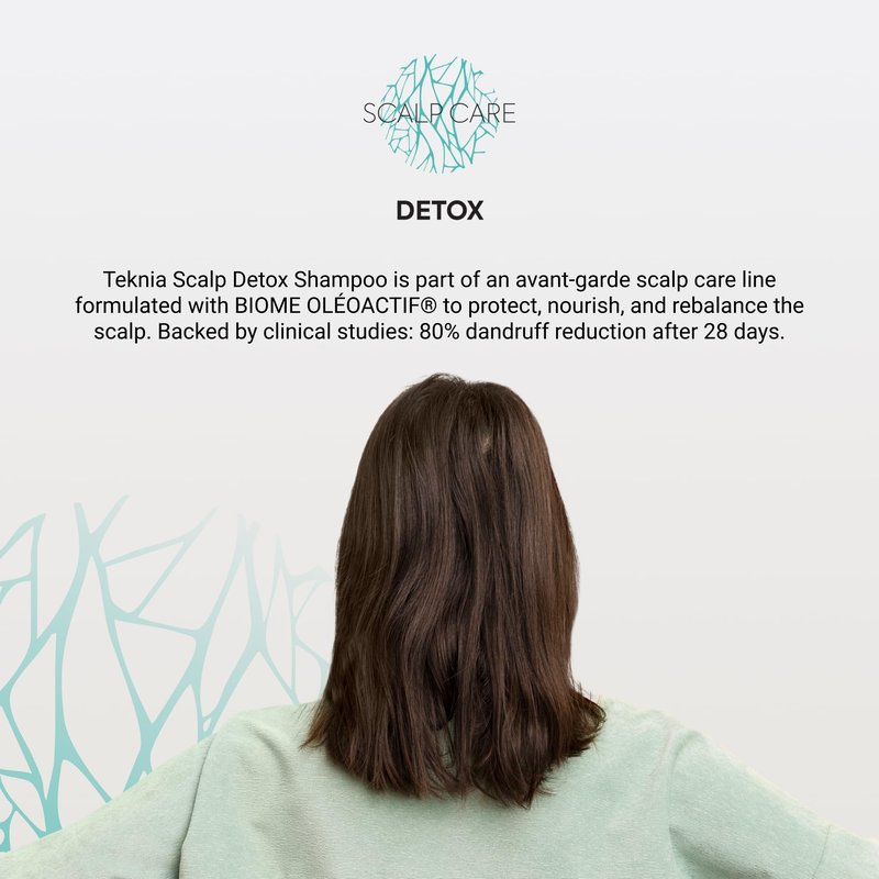 Lakmé Teknia Scalp Care Detox Balance Detoxifying Shampoo, Anti Dandruff Shampoo & Scalp Detox, 10.2 Fl Oz