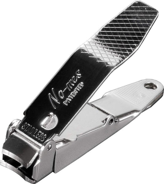 No-Mes Fingernail Clipper - Catches Clippings & Built-In Nail File | Made in USA