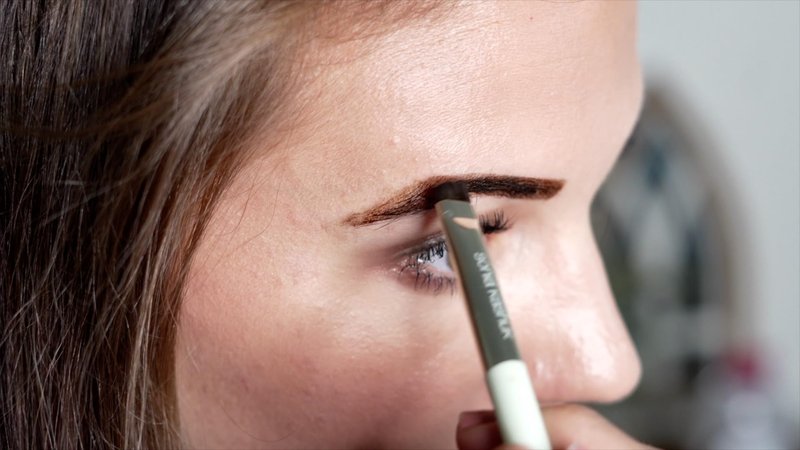 Medium Brown Eyebrow Henna Tint for Eyebrow Color- Professional Henna Brow Kit Including Use Instructions and Mixing Bowl 3x 1g Packets Brow Dye by Existing Beauty