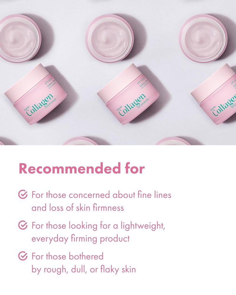 It'S SKIN Peptide Collagen Moisturizer - Anti-Aging Face Cream 1.69 fl oz | Lightweight Organic Hydrating Formula