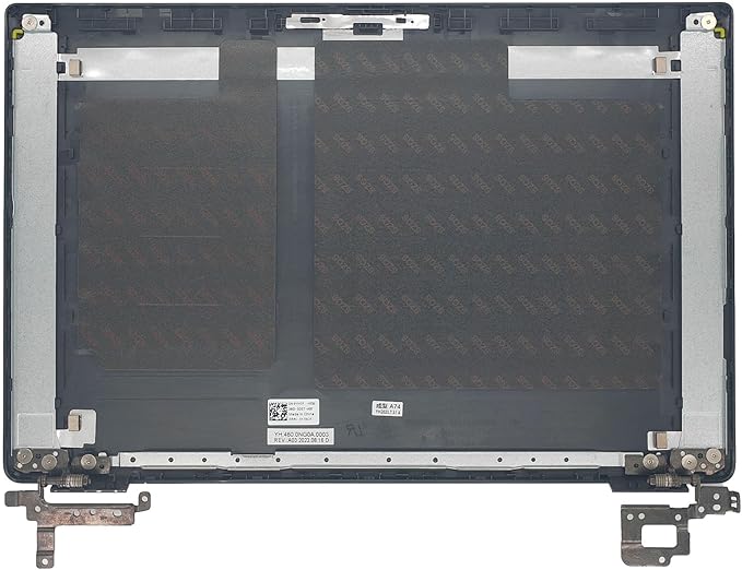 Jxjslp Replacement LCD Back Cover Rear Top Lid with Hinges for Dell Latitude 15 3520 E3520 Series Laptop,New Dell Latitude 3520 Back Cover and Hinge P/N: 17XCF 017XCF Black