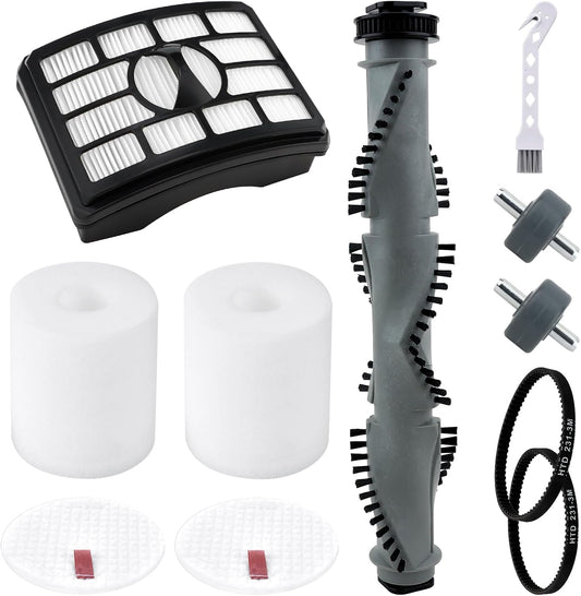 Skiennix Brush Roller Belts Filters Kit - Replacement Parts for Shark Rotator NV500 Series | Compatible with XFF500 & XHF500