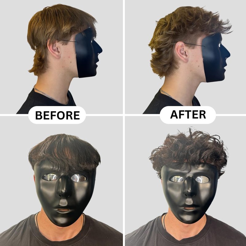 BlackMask Hair Texture Powder for Men, Easy-to-Apply Styling Powder for Dry Hair Looks