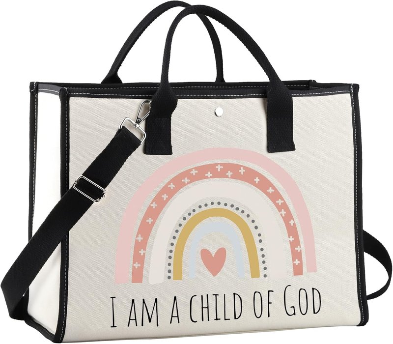 Goddaughter Gifts - I Am a Child of God First Communion & Baptism Gift | Black
