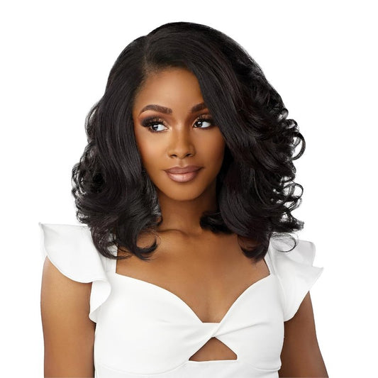 Sensationnel Dashly Lace Front Wig - Unit 40 Hand-Tied Synthetic Lace Part | Ear-to-Ear, Color CH30