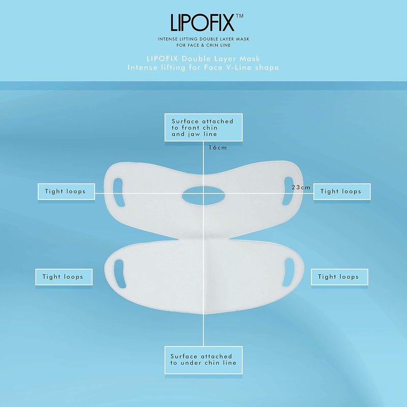 V-Line Sculpting Mask - Advanced Chin & Jawline Shaping Solution for Tightening & Lifting | 5 Pack