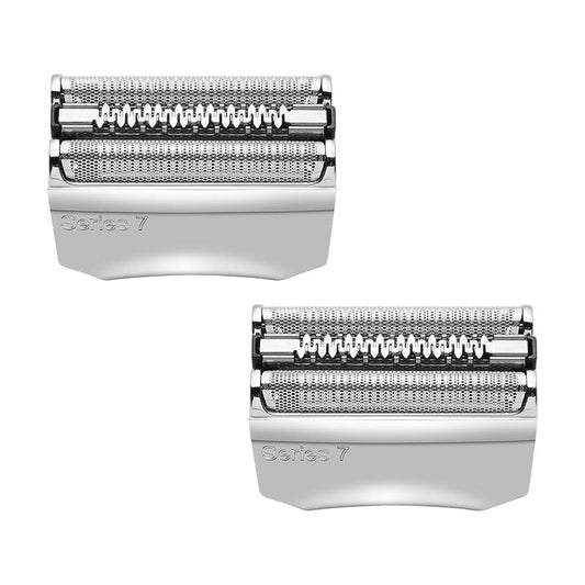 Braun Series 7 Replacement Heads - 2 Pack Compatible Foil Shaver Heads for 790CC, 720, 750CC, 760CC, 9565