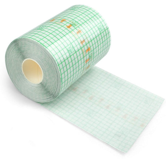 LotFancy Tattoo Aftercare Bandage, 4" x 12 Yards Roll, Transparent Film Dressing, Waterproof Protective Tattoo Wrap Tape for Second Skin Healing, New Tattoos and Scar Therapy