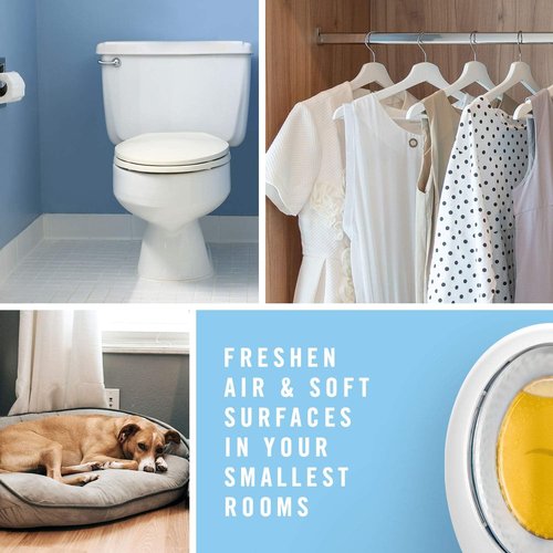 Febreze Small Spaces Air Freshener - Odor Eliminator in Linen & Sky | Pack of 6