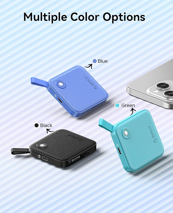 ORICO Portable SSD 4 TB with 2 in 1 USB C Cable, External Solid State Drives, Up to 460MB/s, Status Indicator, Reliable Storage for USB-C Smartphone, Tablet, PC - B5PLUS