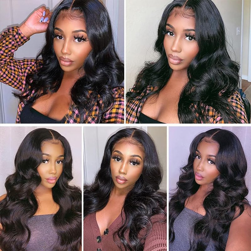 Body Wave Human Hair Bundles 18 Inch Body Single Bundle #1B Natural Black Human Hair Unprocessed Native Virgin Hair 100g Total Double Weft Crochet Human Hair Extensions for Women