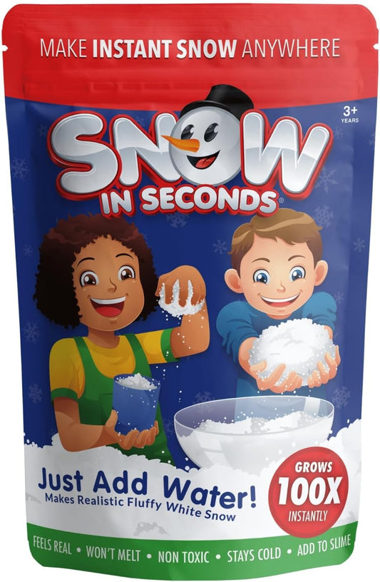 Skiennix Large Instant Snow | Create Cloud Slime Effortlessly - Perfect for Winter Fun