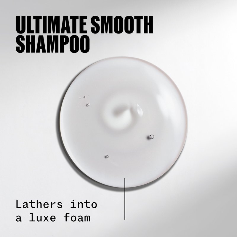 Wella Professionals ULTIMATE SMOOTH Shampoo for Dry, Dull & Frizzy Hair | With Squalane & Omega 9 | 8.4 Fl Oz