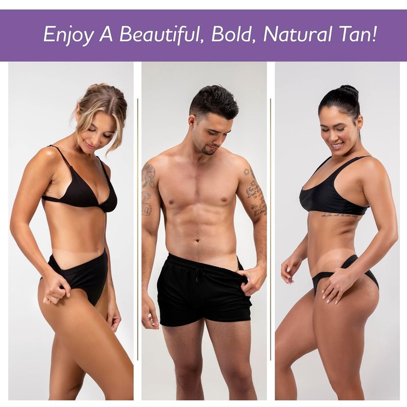 Norvell Self Tan Extender Lotion & Applicator Mitt - 8.5 fl. oz. | Streak-Free Moisturizer for Flawless Tanning Results
