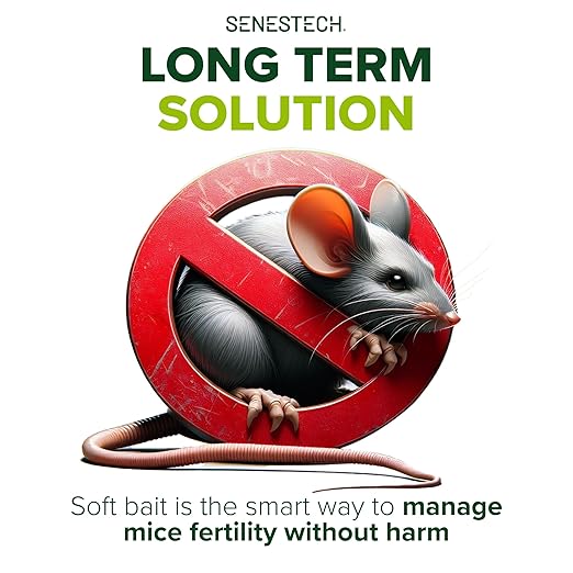 Evolve Mouse Birth Control Soft Bait Sausages – 3 lbs | Scientifically Proven Mouse Population Control | Not a Poison, Long-Term Population Management | Packaging May Vary