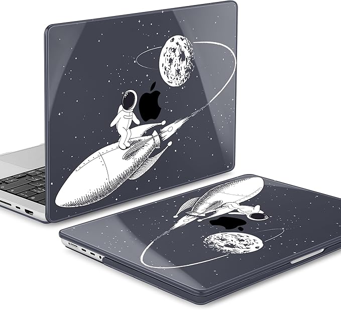 Mektron Case for 2026 M5 MacBook Pro 16 inch A3429 A3428 M4 A3403 A3186 M3 A2991 M2 A2780 M1 A2485 (2021-2025) Pro/Max with Liquid Retina XDR, Hard Shell Plastic Laptop Cover, Astronauts