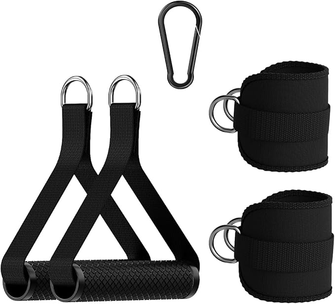 JOTUPLUN Cable Machine Attachment for Home Gym, Tricep Press LAT Pull Down Attachment, Cable Machine Accessories, Tricep Press Down Cable Attachment