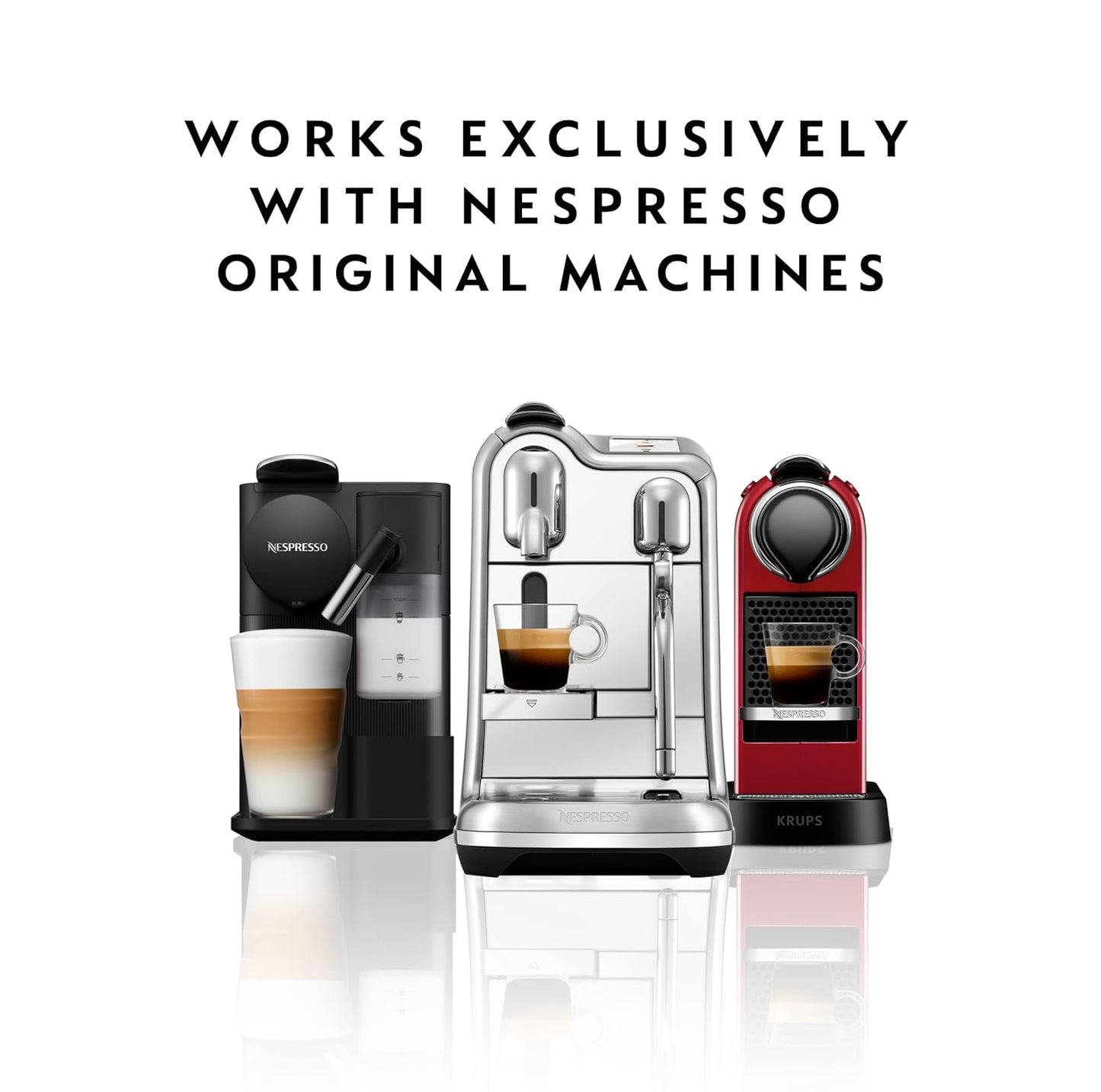 Nespresso Cosi Mild Roast Espresso Coffee Capsules - 50 Count Original Line Pods