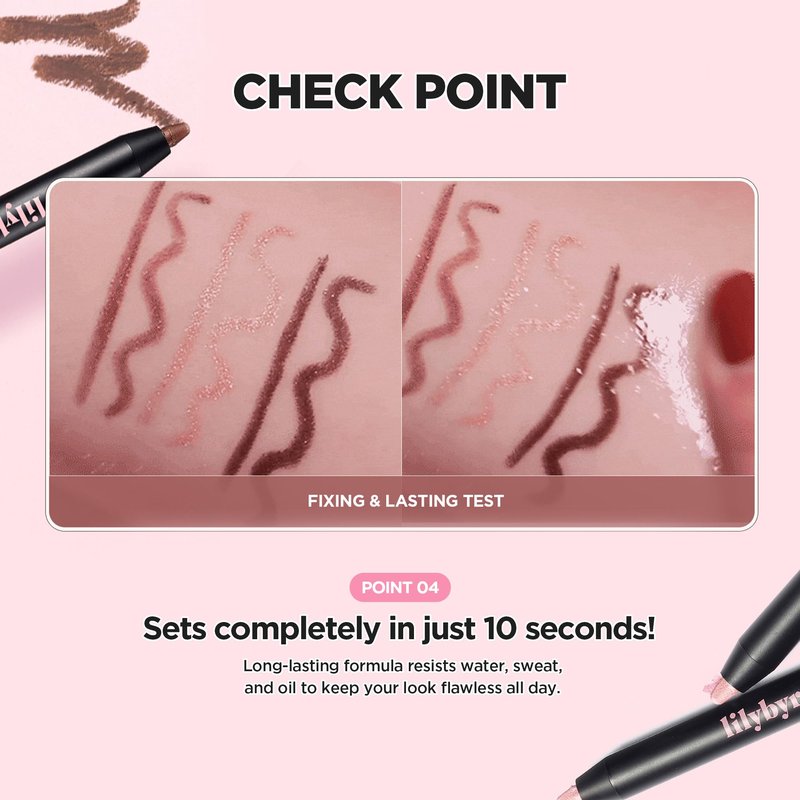 lilybyred Starry Eyes Am9 to Pm9 Gel Eyeliner | Korean Gel Eyeliner, Intense Color Payoff, Creamy Formula, Easy Blending, Built-in Sharpener, Smudge-Proof, Long-Lasting, 0.017 oz. (19 Misty Fig)