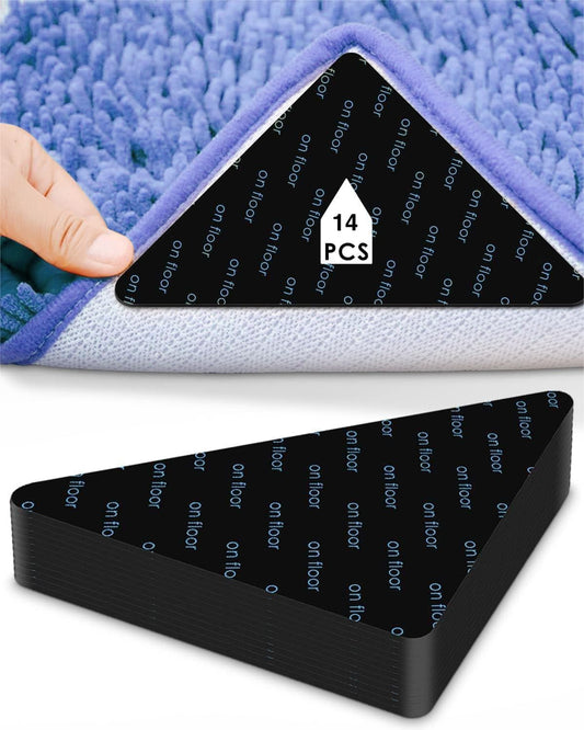 Skiennix 14-Piece Non-Slip Rug Pad Grippers | Durable & Secure Floor Protection