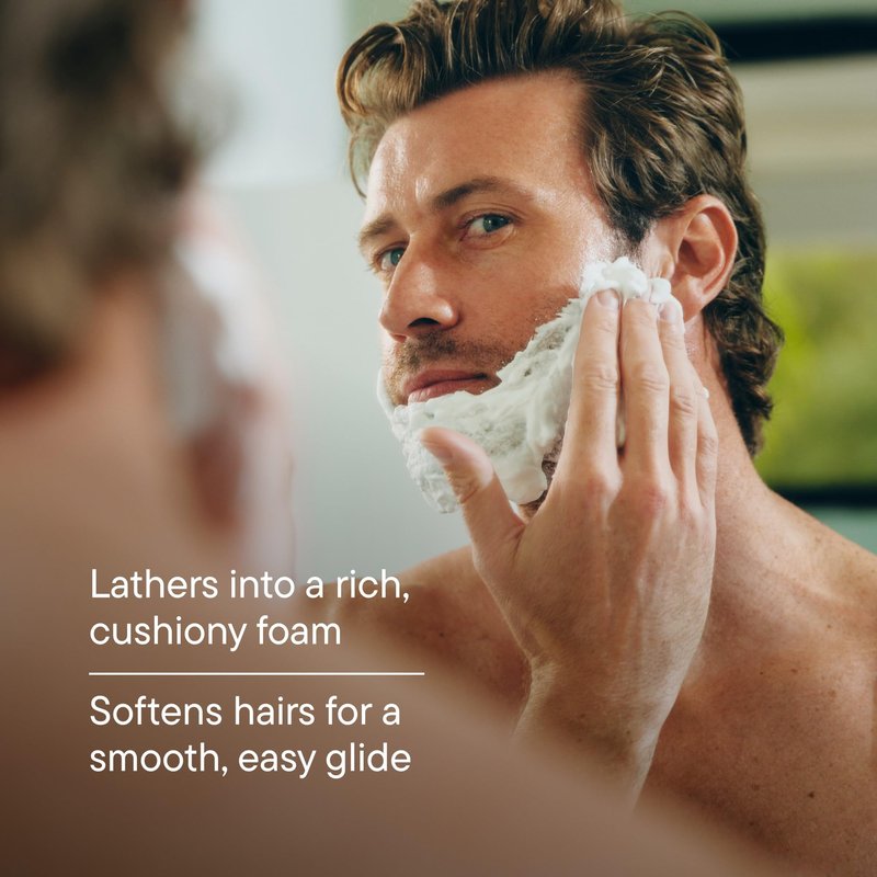Harry's Plus Shaving Kit for Men - Premium Handle, 5 Razor Blade Cartridges, Foaming Shave Gel, and Travel Blade Cover - TSA Approved Travel Essentials - Advanced Pivoting System - Tide