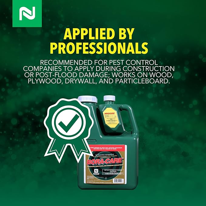 Bora-Care with Mold-Care Moldicide Concentrate, Wood Protection Against Mold, Termites, and Decay, Long-Lasting Residual Protection, 1 Gallon
