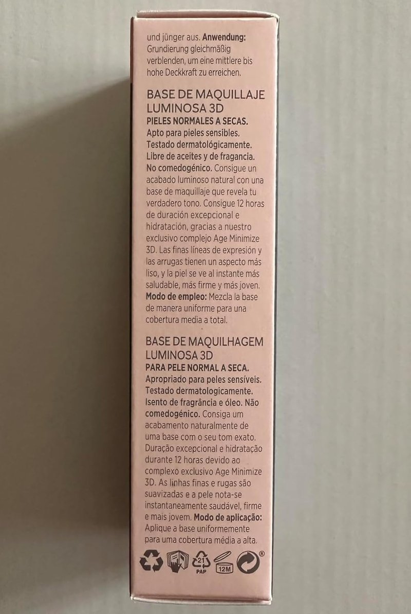TimeWise Luminous 3D Foundation - Flawless Coverage in Beige N 150 | 1 Fl oz.