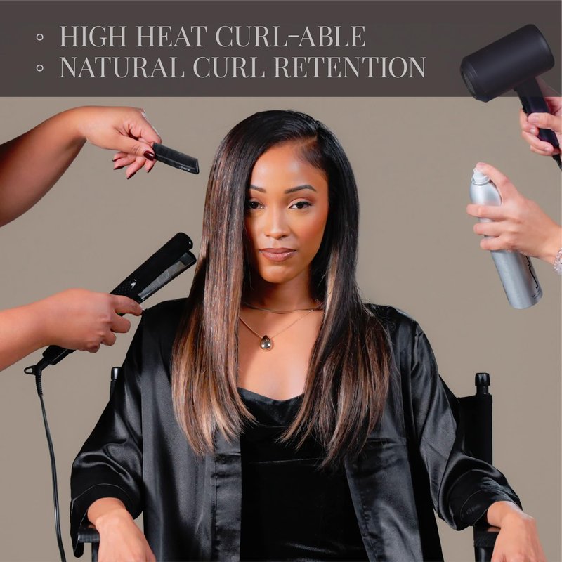 Sensationnel Empire yaki human hair - Tangle Free Weaving for Quick Weave and Sew in Styles for Faux Highlights and Fauxmiddlepart Leave Out - 1 Pack (12 inch, 4 MEDBROWN)