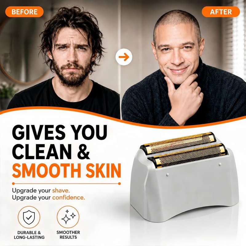 Pro Shaver Replacement Foil & Cutters - Compatible with Andis ProFoil Lithium | 2 Pack