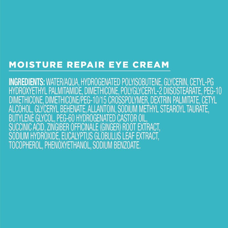 Curel Japanese Skin Care Moisturizer Repair Eye Cream, Under Eye Cream for Dry, Sensitive Skin, Fragrance Free & pH Balanced, 0.8 Oz
