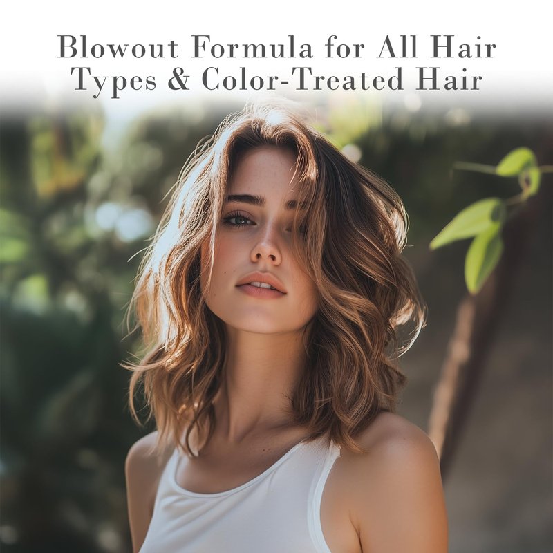 Vegan Hair Prep & Prime Spray - Shine, Style Retention & Heat Protection | Anti-Frizz, Nourishing Formula (8.5oz | 250ml)