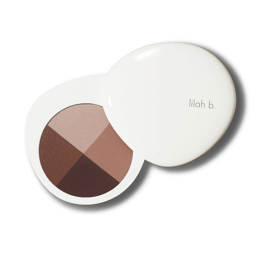 Natural Palette Perfection Eye Quad - Clean, Non-Toxic Vegan Makeup | B. Stunning Color Option